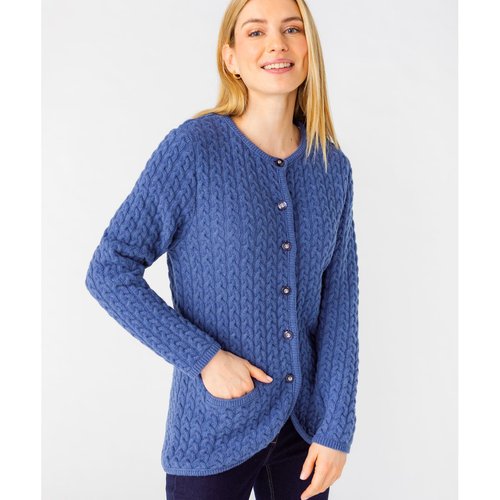Cardigan 80 laine d agneau Damart La Redoute