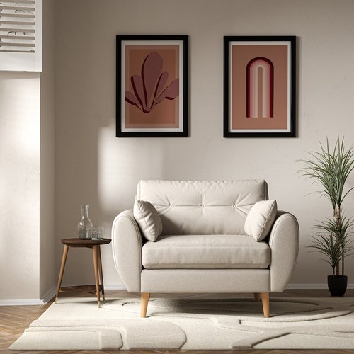 Light grey snuggle chair online