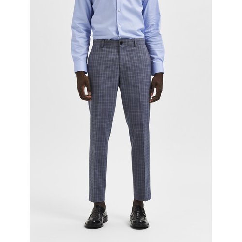 Pantalon carreaux gris homme on sale