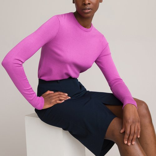 Jupe crayon mi longue La Redoute Collections La Redoute