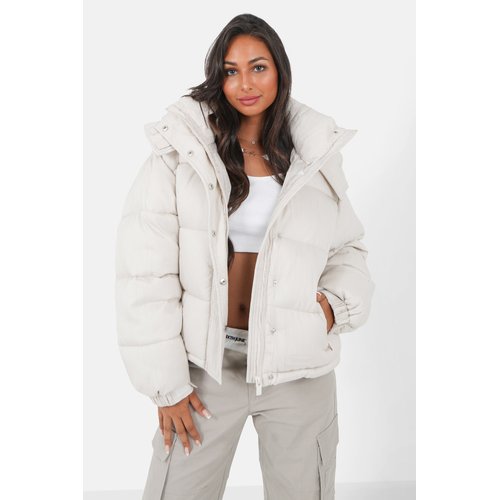 Doudoune courte beige Sixth June La Redoute