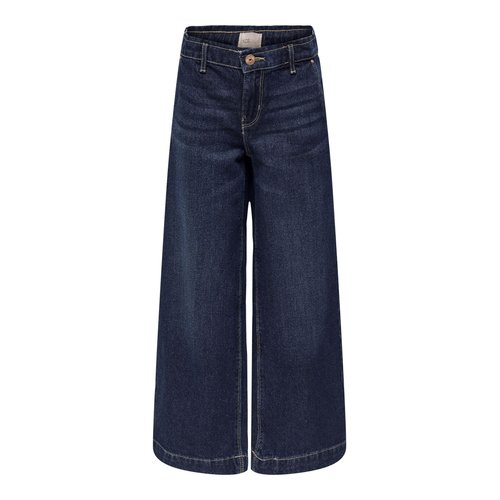 Jean a coupe large koncomet flared fit jeans dark blue denim Kids Only La Redoute