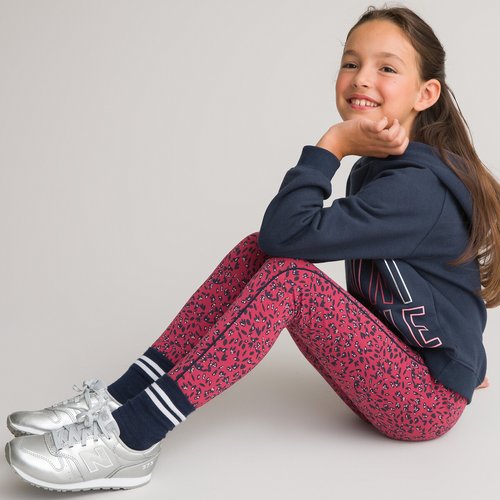 Legging imprime La Redoute Collections bordeaux bleu marine La Redoute