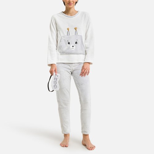 Pyjama femme duveteux sale