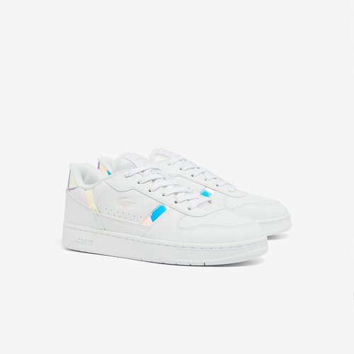 Kids lacoste trainers hotsell