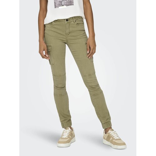 Beige cargo trousers womens clearance