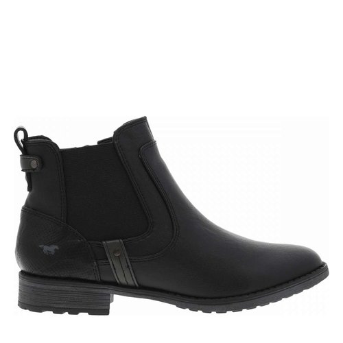 Bottines noir Mustang La Redoute