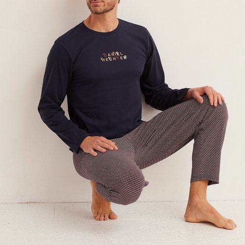 Pyjama long avec logo Daniel Hechter Lingerie La Redoute