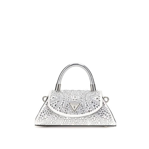 Guess mini sac a main beauvoir argent Guess La Redoute