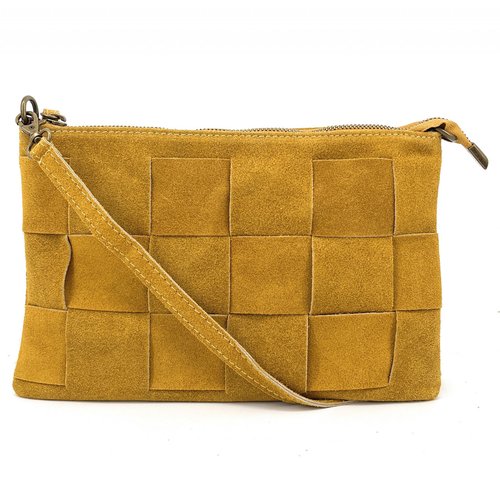 Sac cuir jaune moutarde discount