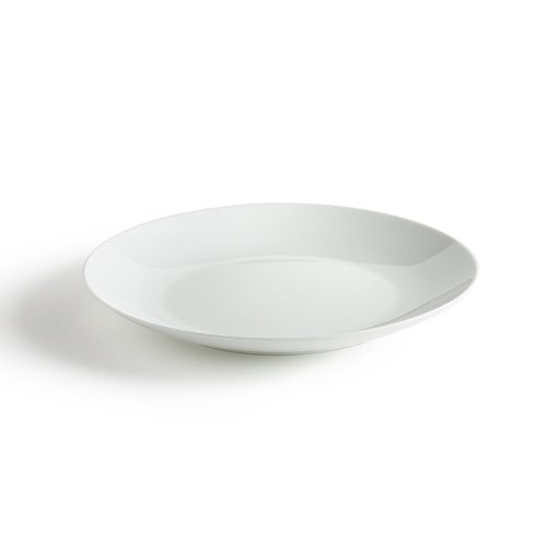 Juego de 4 platos llanos de porcelana atola blanco La Redoute Interieurs La Redoute