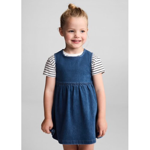 Robe en jean bleu moyen Mango Baby La Redoute