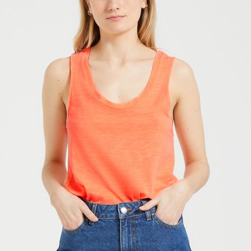 Debardeur orange fluo best sale
