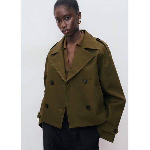 Leather Jacket La Redoute Laura Clement Bolf 20672 Manteau Court
