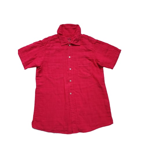 Chemise Bonton Pour Garçon 10 Ans - Taille 140 - Motif Carreaux Multicolore - Occasion Très Bon état