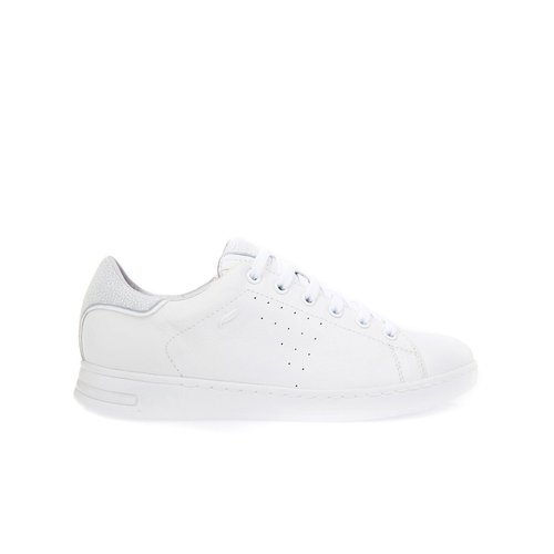 Jaysen leather breathable trainers white Geox La Redoute