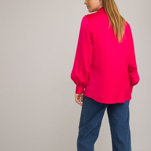 Chemisier De Maternité Manches Longues 2025 - Tissu Doux Et élastique - Coupe élégante Pour Femme Enceinte - Tops D'hiver Tendance - 5