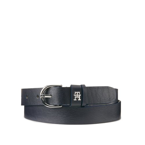 Ceinture en cuir effortless largeur 2 5 cm Tommy Hilfiger La Redoute