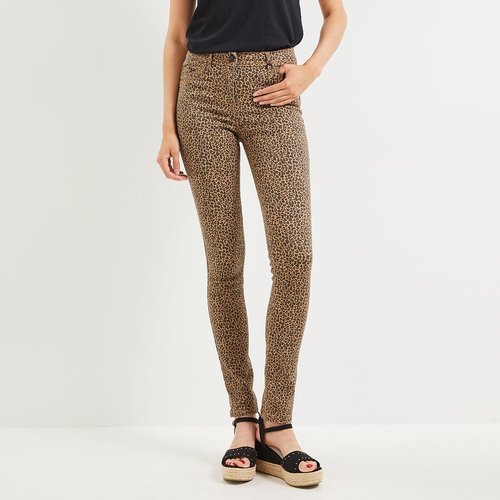 Jean slim beige imprime Grain De Malice La Redoute