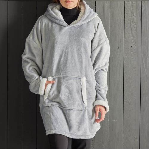 Sweat à Capuche Enfant XL En Polaire - Tissu Plaid - Noir - Marque HOMELEVEL - Neuf Avec étiquettes