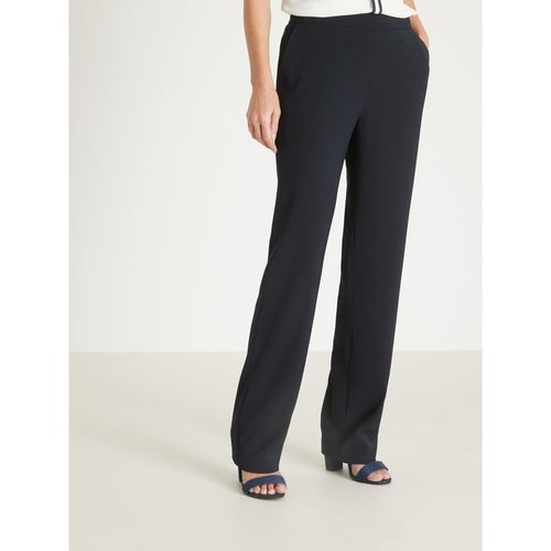Pantalon droit elastique dos marine Daxon La Redoute