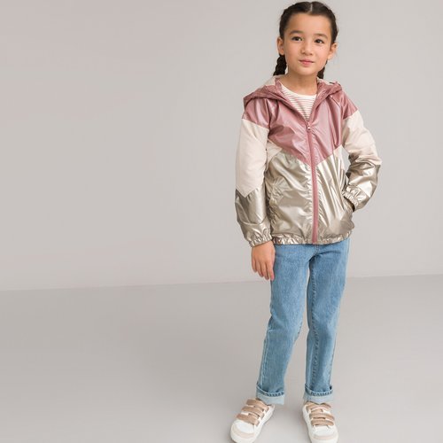 Coupe vent a capuche beige La Redoute Collections La Redoute
