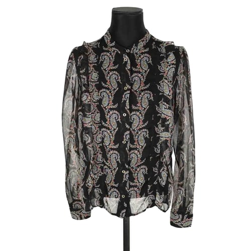 Tunique Claudie Pierlot Noir Avec Zip - Taille 38 - Excellent état - Occasion
