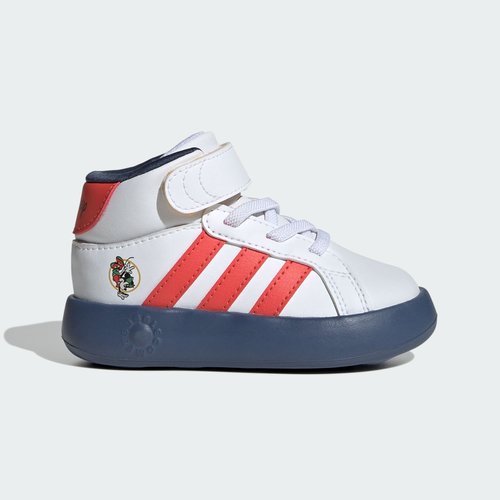 Chaussure adidas x disney mickey and friends grand court mid enfants cloud white bright red preloved ink Adidas Sportswear La Redoute
