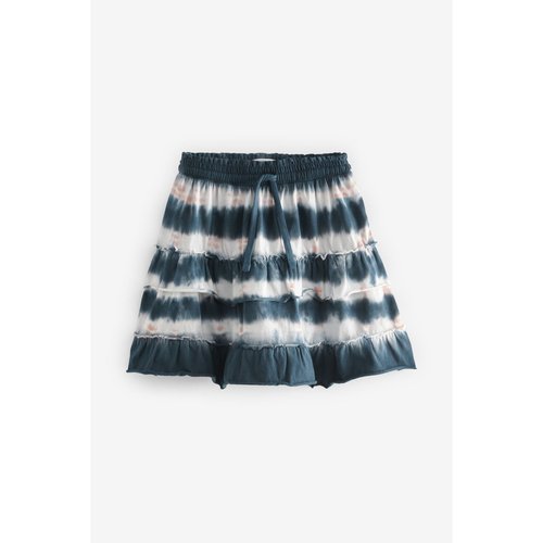 Jupe effet tie dye a volants superposes multi couleurs Next La Redoute