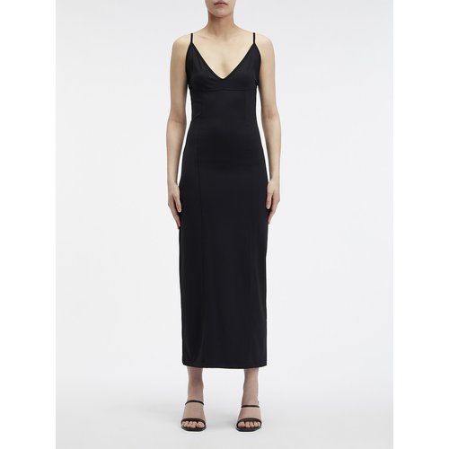 Abito con spalline sottili nero Calvin Klein La Redoute