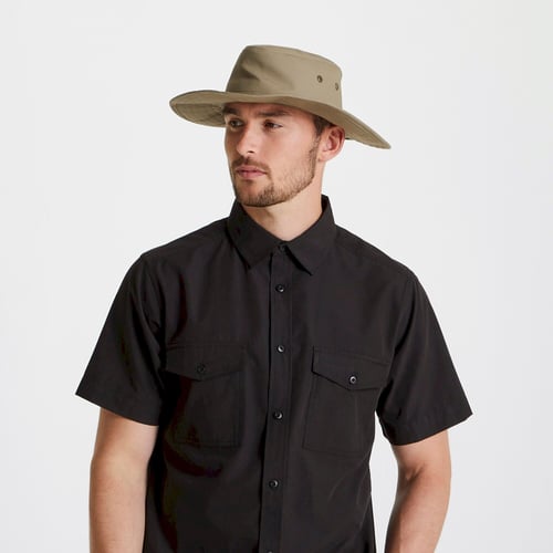 Craghoppers Chapeau Kiwi Ranger – Protection Solaire UPF50+ – Anti-Moustiques – Style Safari Homme