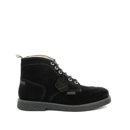 Kick legendary ankle boots in leather black Kickers La Redoute