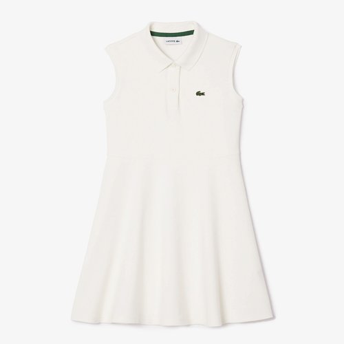 Robe polo sans manches jupe evasee