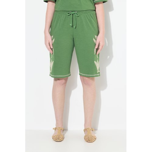 Short à jambes larges en dentelle blanc | Essentiel Antwerp Belgique