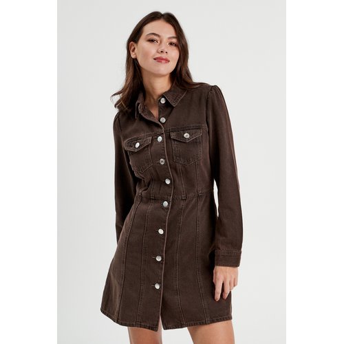Robe chemise cache cache online