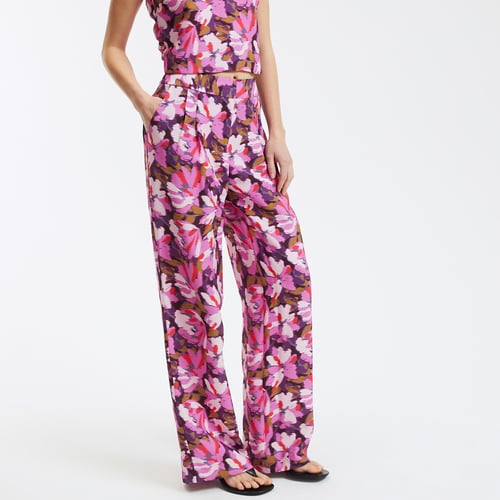 Pantalon Femme Zara Zahra Imprimé Floral - Taille PXS - Coupe Skinny/slim - Occasion Très Bon état