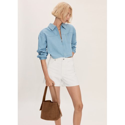 Mango shorts jeans best sale