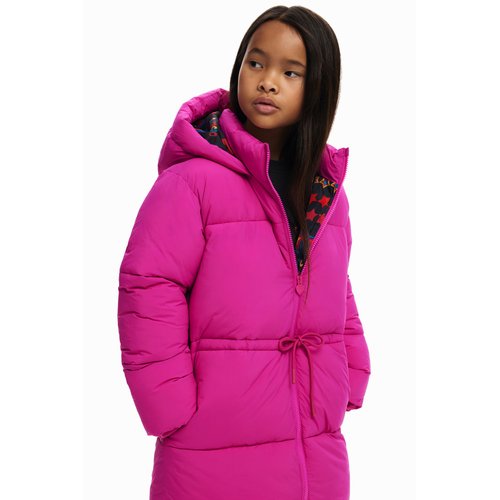 Manteau long avec grande capuche et poches Desigual La Redoute