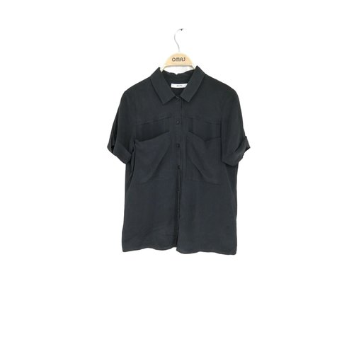 Chemise tres bon etat noir Zapa La Redoute