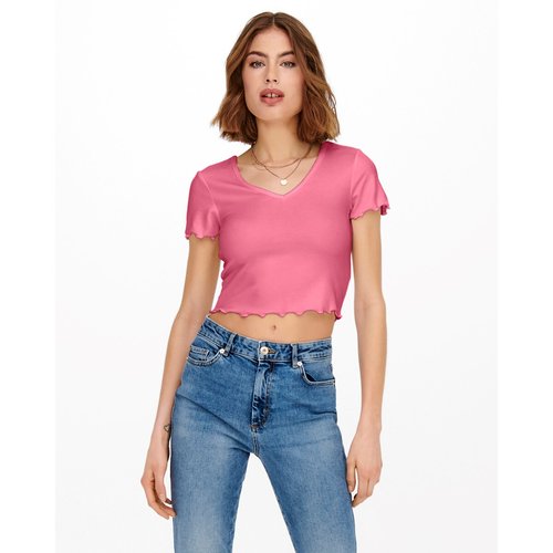 T shirt crop top outfit discount