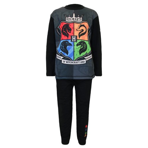 Ensemble de pyjama long noir Harry Potter La Redoute