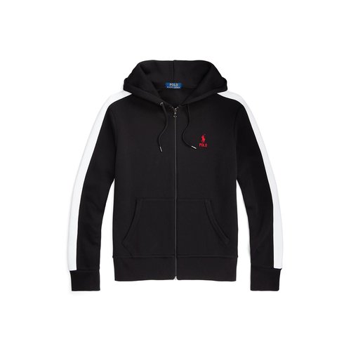 Ralph lauren black zip up hoodie cheap