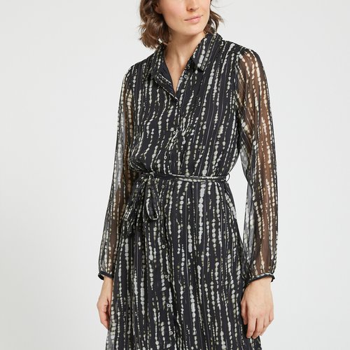 Printed midaxi shirt dress Only La Redoute