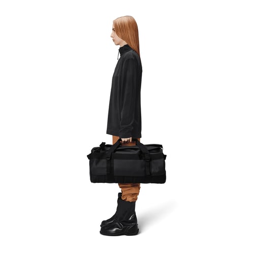 duffel bag small rains Texel Black you can trust that your belongings will stay dry and protected Rains Texel Duffel Bag Small