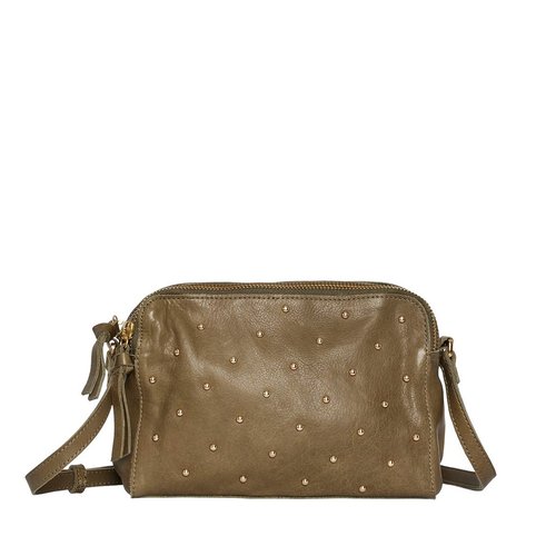Pieces leather crossbody bag cheap