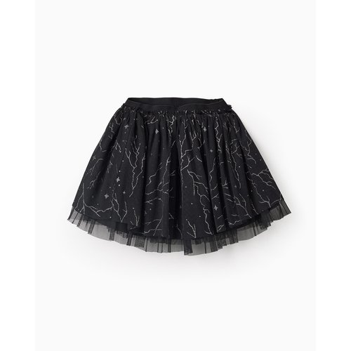Jupe en tulle avec des paillettes halloween noir Zippy La Redoute