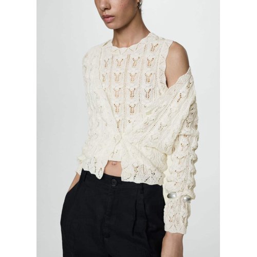 Mango crochet top deals