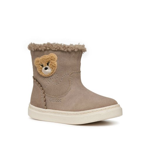 Bottes en cuir fourrees nashik Geox La Redoute