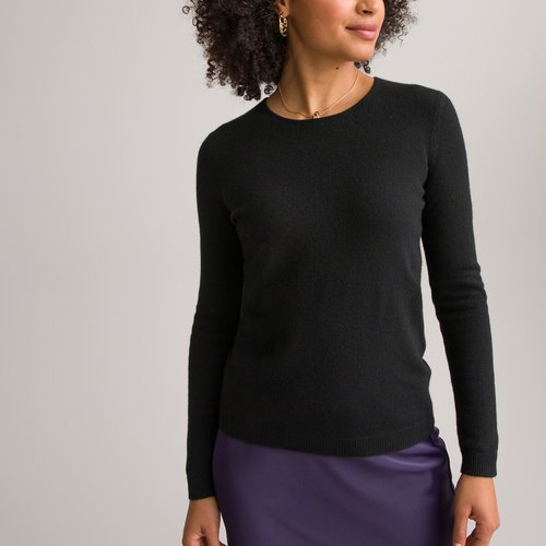 Black cashmere crew neck jumper new arrivals