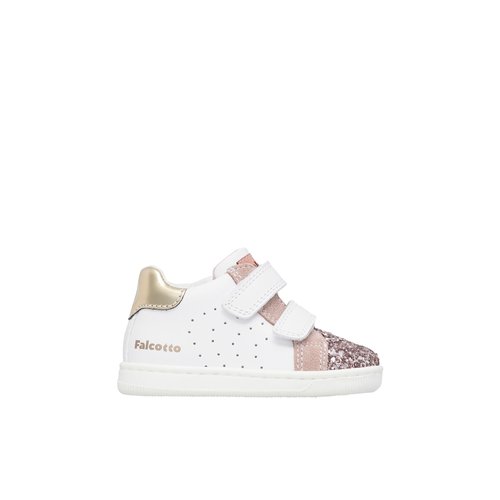 CONTE VL - Scarpe in suede con stampa floreale - Rosa antico